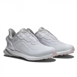 Promo Chaussure Femme Footjoy Pro SL M Boa Blanc/Bleu