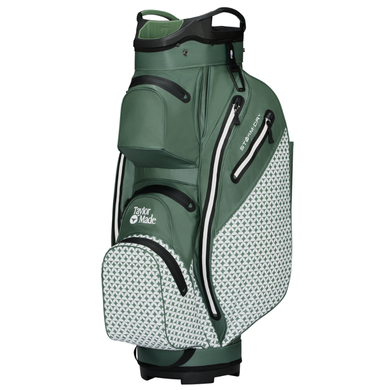 Sac Chariot TaylorMade StormDry Blanc/Vert