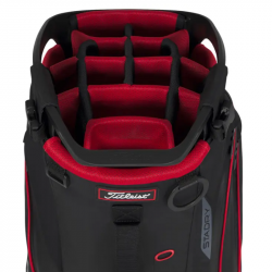 Promo Sac Trépied Titleist Hybrid 14 StaDry Noir/Rouge