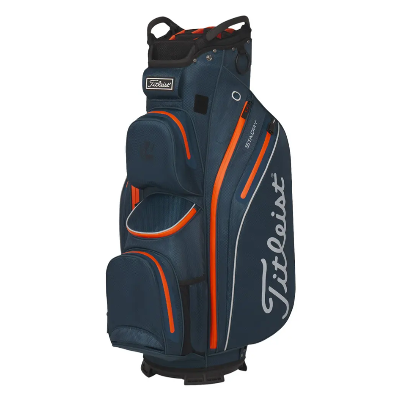 Sac Chariot Titleist Cart 14 StaDry Bleu/Orange