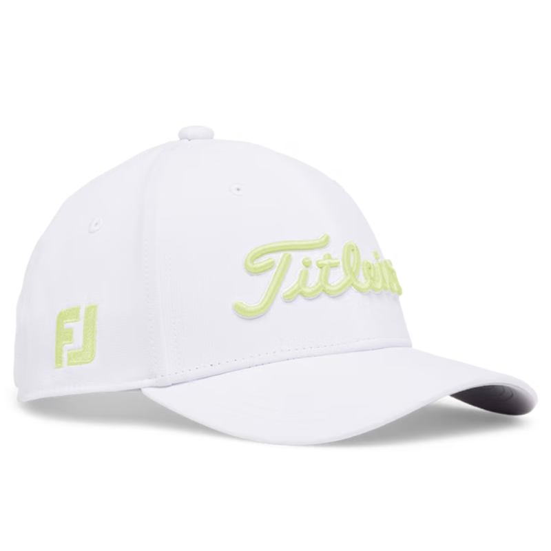 Achat Casquette Enfant Titleist Tour Performance Blanc/Jaune