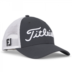 Casquette Titleist Tour Performance Mesh Gris Foncé/Blanc