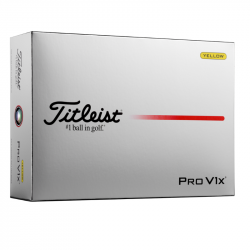 Achat Balles Titleist ProV1x Jaune X12
