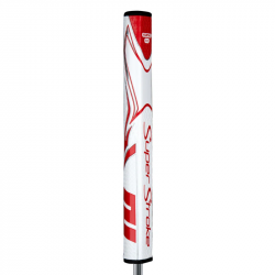 Grip Putter SuperStroke Flatso 3.0 Rouge/Blanc