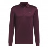Polo Manches Longues Adidas Cold.RDY Bordeaux