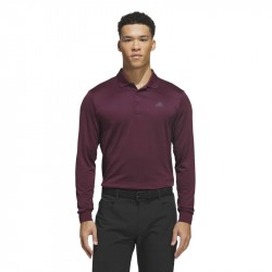 Achat Polo Manches Longues Cold.RDY Adidas Bordeaux