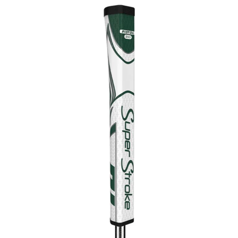 Grip Putter SuperStroke Pistol 2.0 Blanc/Vert