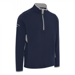 Haut Manches Longues Callaway Lux Touch 1/4 Zip Bleu Marine