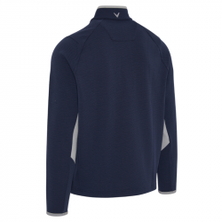 Achat Haut Manches Longues Callaway Lux Touch 1/4 Zip Bleu Marine