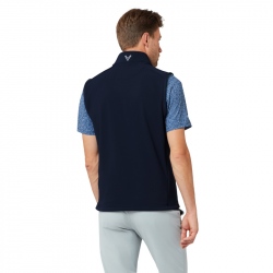Promo Veste Sans Manches Callaway Thermal Full Zipp Bleu Marine