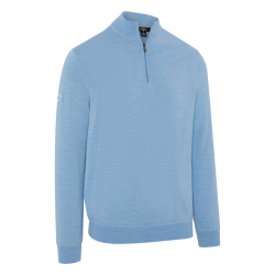 Haut Manches Longues Callaway Windstopper 1/4 Zip Bleu