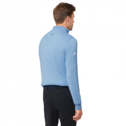 Promo Haut Manches Longues Callaway Windstopper 1/4 Zip Bleu
