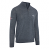 Haut Manches Longues Callaway Blended Merino 1/4 Zip Gris