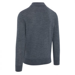 Achat Haut Manches Longues Callaway Blended Merino 1/4 Zip Gris
