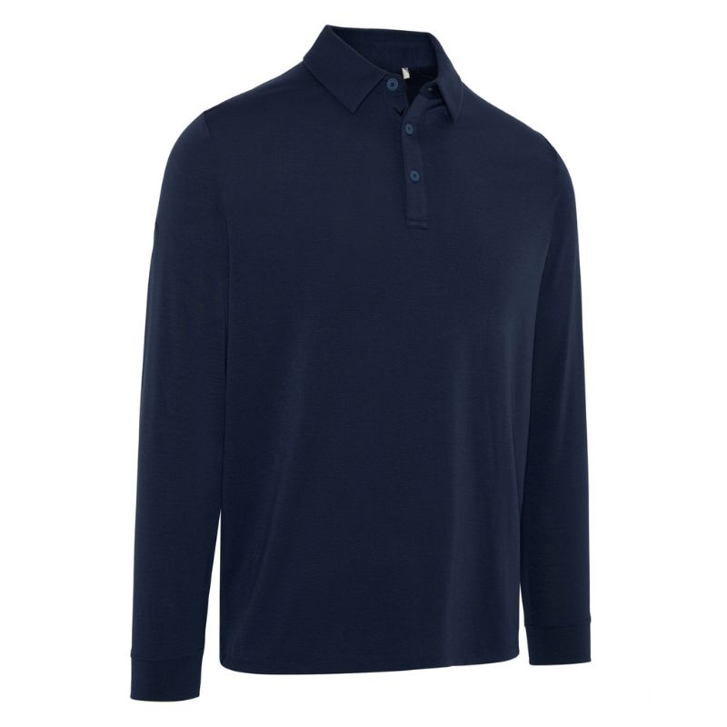 Polo Manches Longues Callaway Soft Touch Bleu Marine