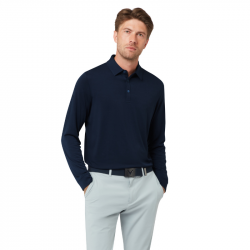 Prix Polo Manches Longues Callaway Soft Touch Bleu Marine