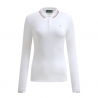 Polo Manches Longues Femme Chervo Amarti Blanc