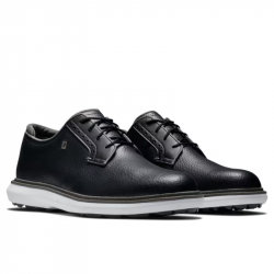 Promo Chaussure Footjoy Traditions L Blucher Noir/Blanc