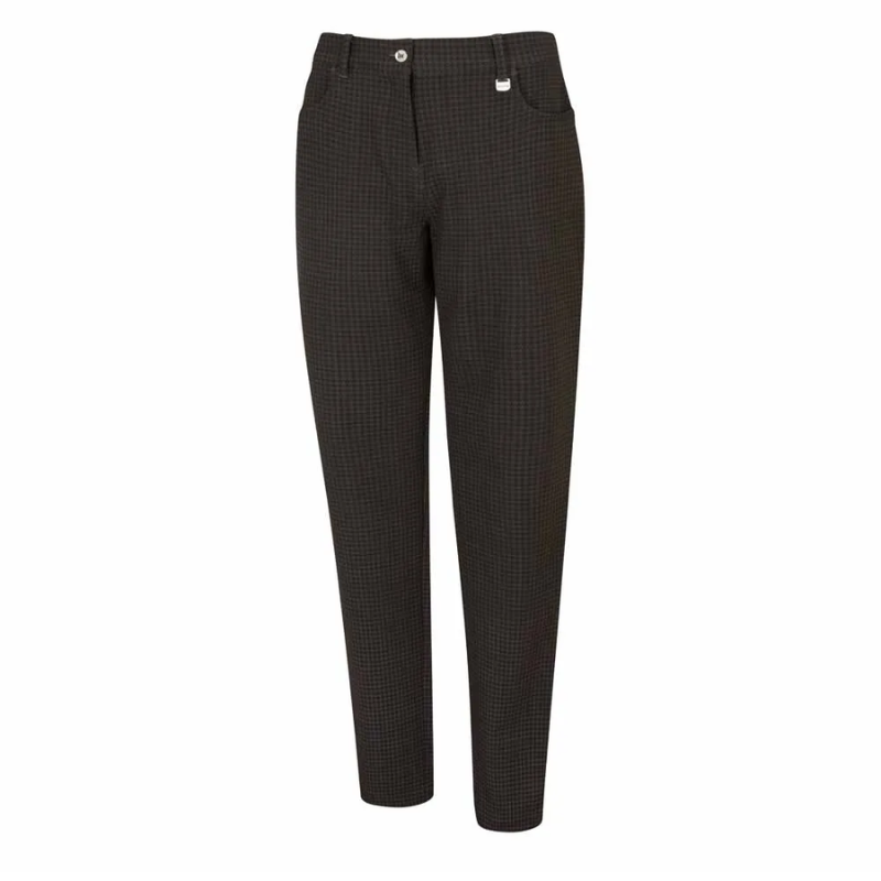 Pantalon Femme Ping Kaitlyn II Noir/Marron