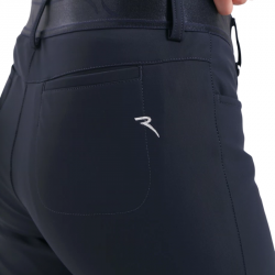 Promo Pantalon Femme Chervo Singolo Bleu Marine