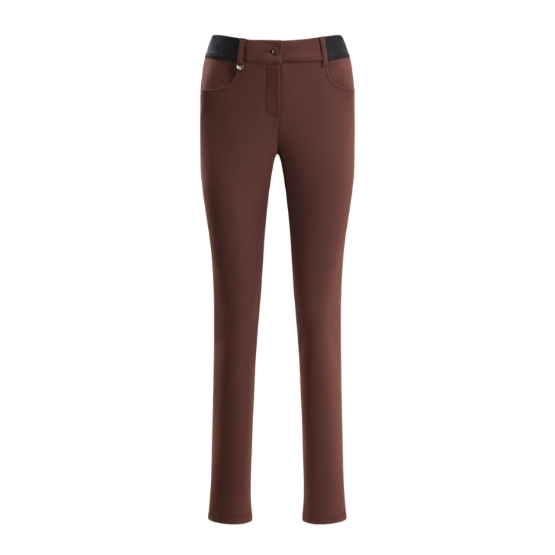Pantalon Femme Chervo Singolo Marron