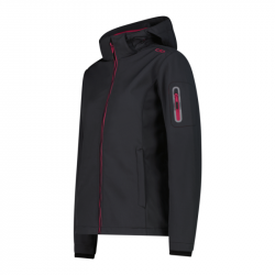 Prix Veste Femme CMP Softshell Noir/Rose