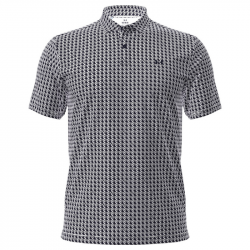 Prix Polo Under Armour T2G Printed Blanc/Bleu Marine