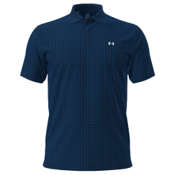 Prix Polo Under Armour T2G Printed Bleu Marine