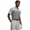 Polo Under Armour T2G Colorblock Gris