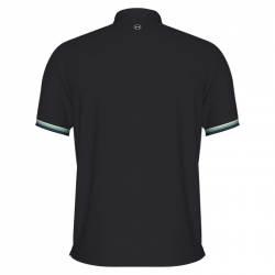 Promo Polo Under Armour Drive Golf Trip Pique Noir