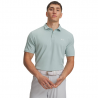 Polo Under Armour T2G Pique Bleu Clair