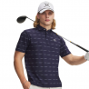 Polo Under Armour Drive Chill Bleu Marine