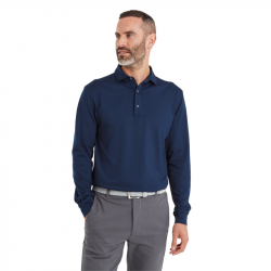 Prix Polo Manches Longues Footjoy ThermoSeries Bleu Marine