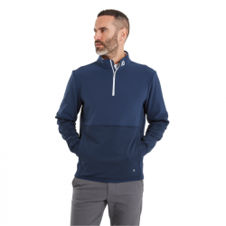 Prix Haut Manches Longues Footjoy ThermoSeries Hybride Bleu Marine