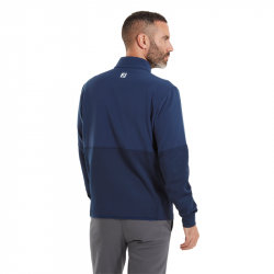 Promo Haut Manches Longues Footjoy ThermoSeries Hybride Bleu Marine