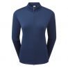 Haut Manches Longues Femme Footjoy ThermoSeries Full Zip Bleu Marine
