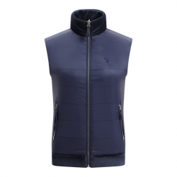 Veste Réversible Sans Manches Femme Chervo Elurna Bleu Marine