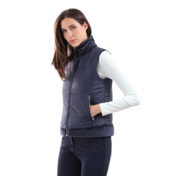 Prix Veste Réversible Sans Manches Femme Chervo Elurna Bleu Marine