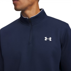 Prix Haut Manches Longues Under Armour Matchplay Bleu Marine