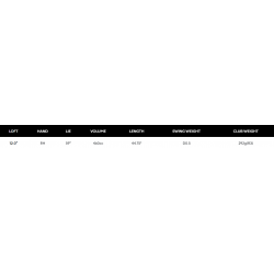 Specs Driver Femme Srixon ZXi RKT