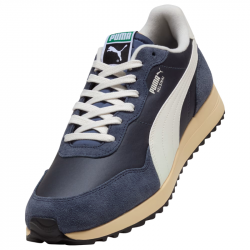 Chaussure Puma Helsinki Bleu Marine/Blanc pas cher