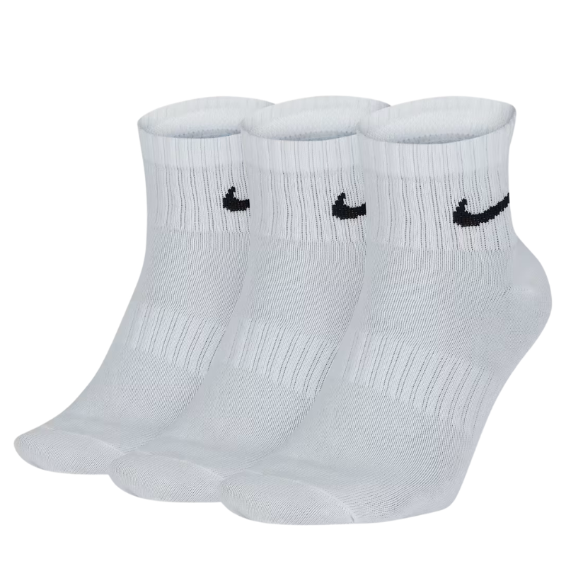 3 Paires de Chaussettes Nike Everyday Lightweight Blanc
