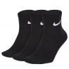 3 Paires de Chaussettes Nike Everyday Lightweight Noir