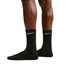 Prix 6 Paires de Chaussettes Nike Everyday Cushioned Noir
