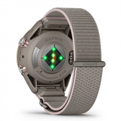 Promo Montre Garmin Approach S72 43mm Gris/Rose