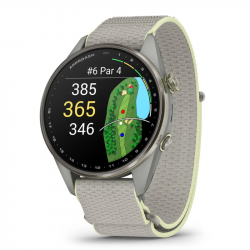 Montre Garmin Approach S72 47mm Gris/Jaune