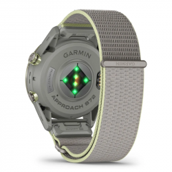 Promo Montre Garmin Approach S72 47mm Gris/Jaune
