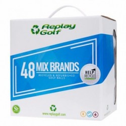 48 Balles Mixtes Replay Golf Grade B