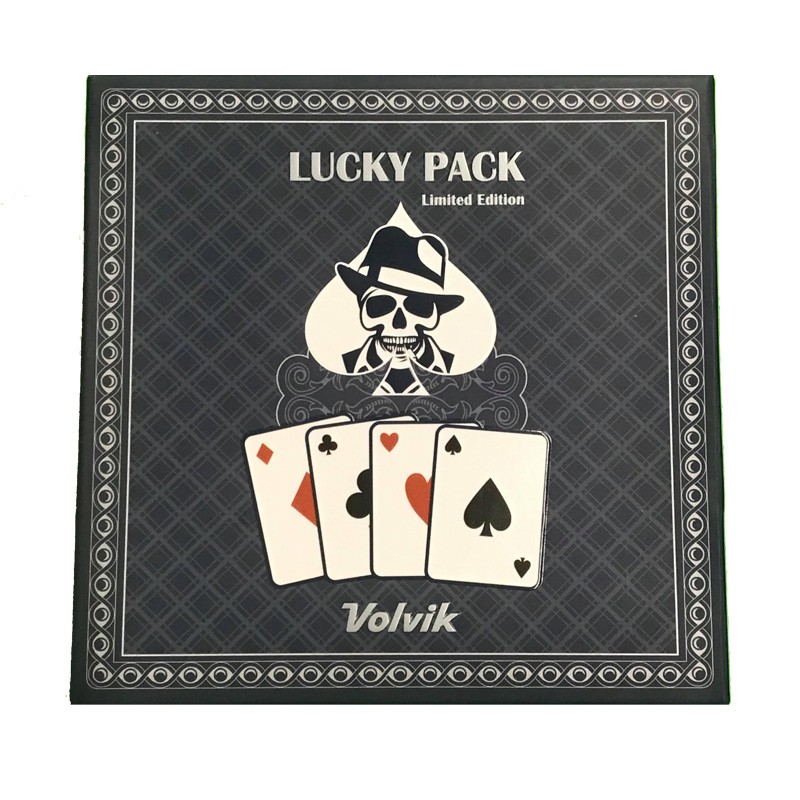 Coffret Balles Volvik Vivid Lucky Pack x4