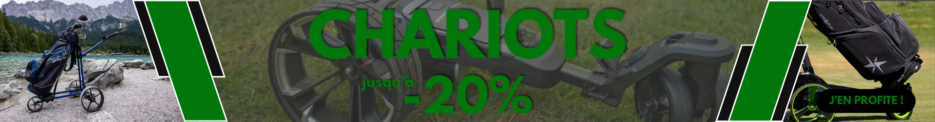 Bons plans chariots &eacute;l&eacute;ctrique de golf